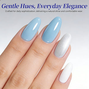 6 Colors Gel Set S57 Cold Enough 7ml Gel Nail Polish BORN PRETTY 