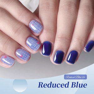 6 Colors Jelly Gel J55 Reduced Blue 7ml Gel Nail Polish BORN PRETTY 