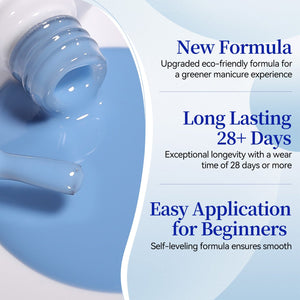 6 Colors Jelly Gel J55 Reduced Blue 7ml Gel Nail Polish BORN PRETTY 