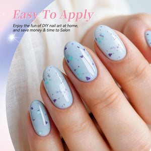 6 Colors Jelly Gel J56 Yogee Cream 7ml Gel Nail Polish BORN PRETTY 