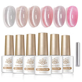 6 Colors Cat Magnetic Gel Polish Set 7ml Gel Nail Polish BORN PRETTY M60 Misty Dawn 