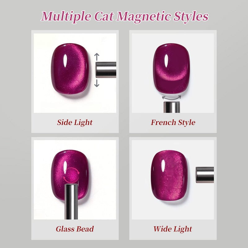 Colored Cat Magnetic Gel MY496 Mocha Rose 10ml Gel Nail Polish BORN PRETTY 