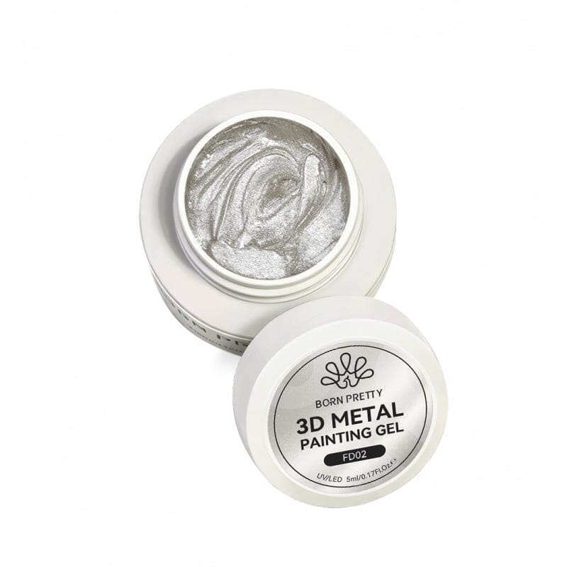 3D Metal Painting Gel FD02 5ml Gel Nail Polish BORN PRETTY 