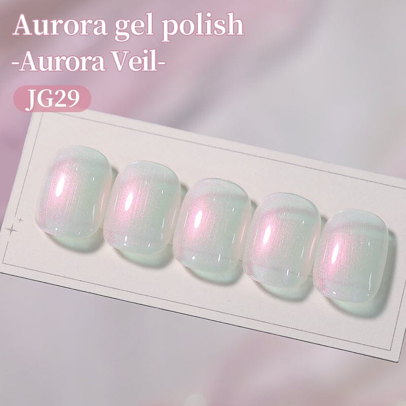 Aurora Gel JG29 Aurora Veil 10ml Gel Nail Polish BORN PRETTY 