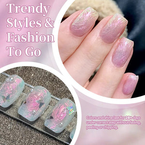 Aurora Gel JG29 Aurora Veil 10ml Gel Nail Polish BORN PRETTY 