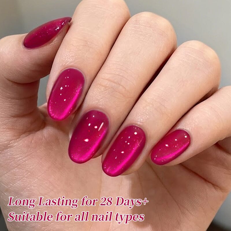 Glass Cat Magnetic Gel MY528 Marina 10ml Gel Nail Polish BORN PRETTY 