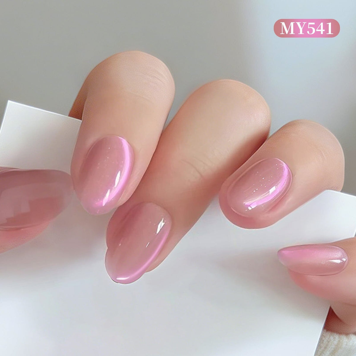 6 Colors Glass Cat Magnetic Gel M68 Sweet Whisper 7ml Gel Nail Polish BORN PRETTY 