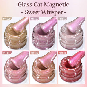 Glass Cat Magnetic Gel Sweet Whisper 10ml Gel Nail Polish BORN PRETTY 