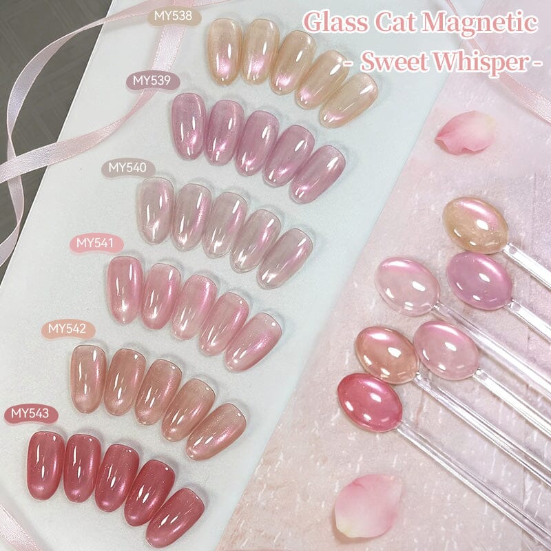 Glass Cat Magnetic Gel Sweet Whisper 10ml Gel Nail Polish BORN PRETTY 