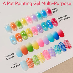16 Colors 4 In 1 Pat Painting Gel Fairy Brier Gel Nail Polish UR SUGAR 