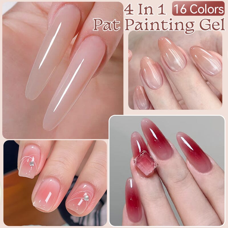 16 Colors 4 In 1 Pat Painting Gel Find Flora Gel Nail Polish UR SUGAR 