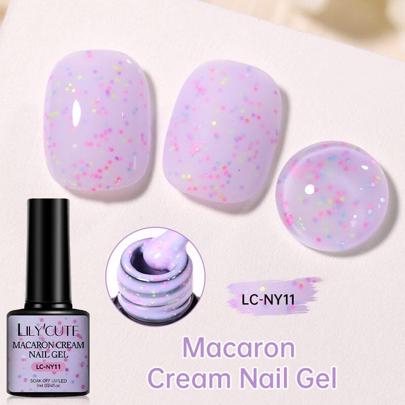 Macaron Cream Nail Gel Polish 7ml Gel Nail Polish LILYCUTE LC-NY11 