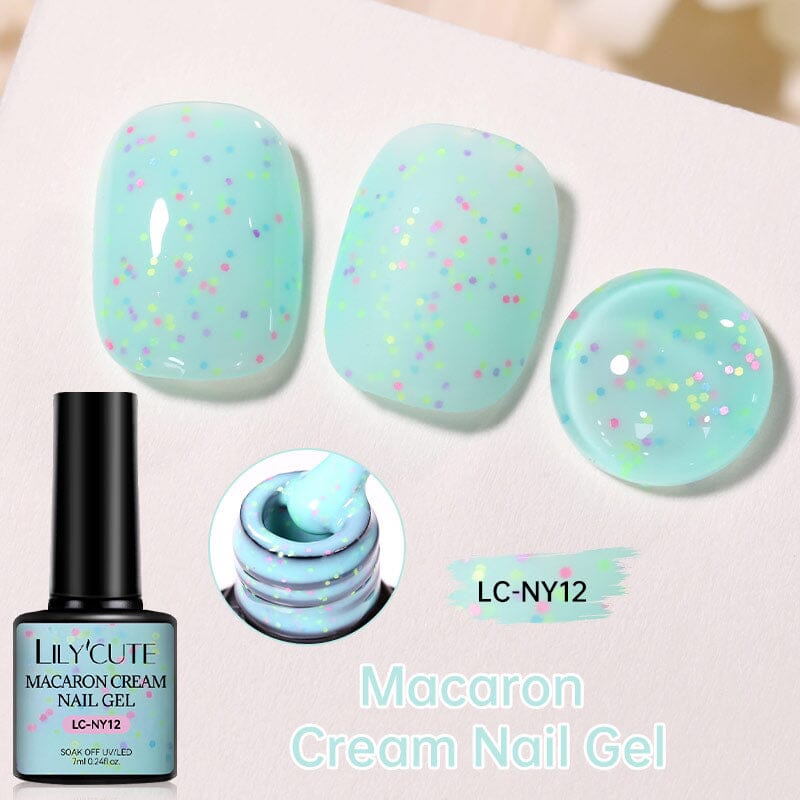 Macaron Cream Nail Gel Polish 7ml Gel Nail Polish LILYCUTE LC-NY12 