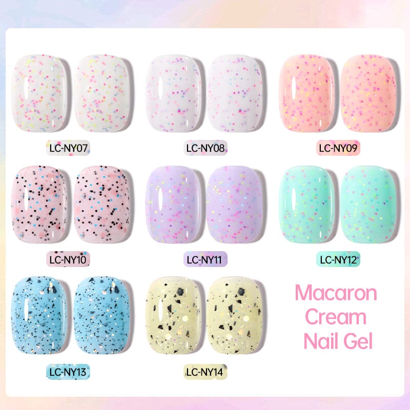 Macaron Cream Nail Gel Polish 7ml Gel Nail Polish LILYCUTE 