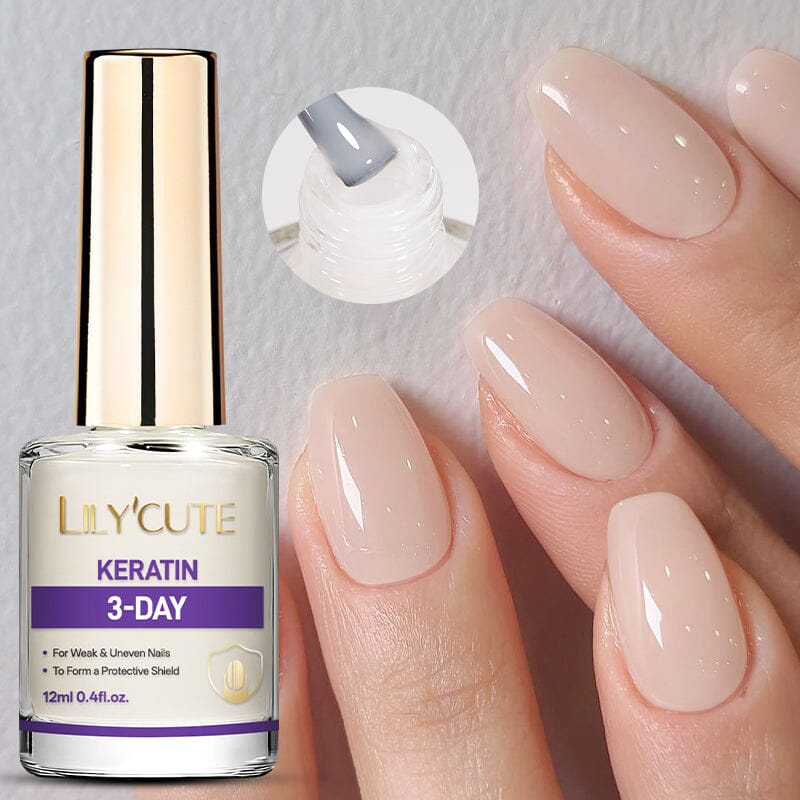 Keratin 3-Day 12ml Nail Polish LILYCUTE 