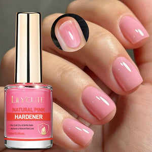 Natural Pink Hardener 12ml Nail Polish LILYCUTE 