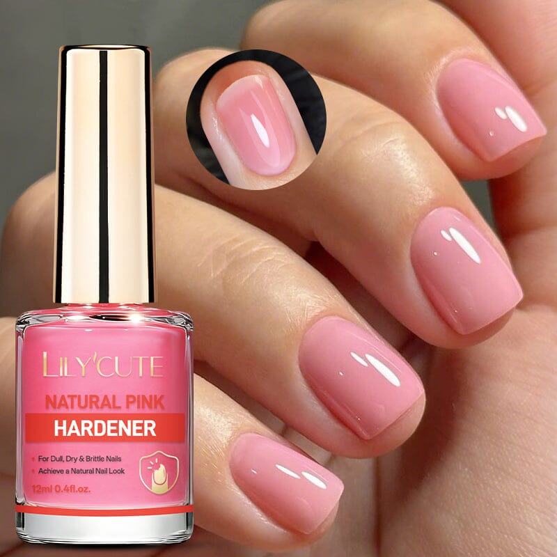 Natural Pink Hardener 12ml Nail Polish LILYCUTE 