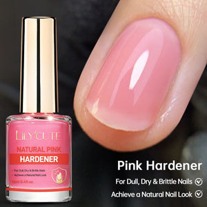 Natural Pink Hardener 12ml Nail Polish LILYCUTE 
