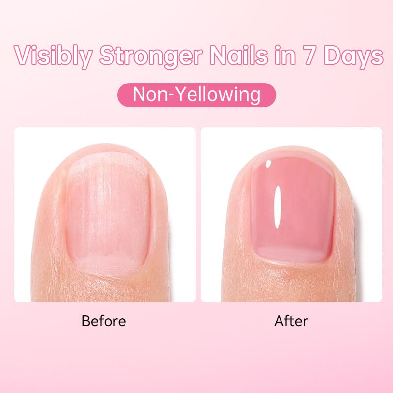 Natural Pink Hardener 12ml Nail Polish LILYCUTE 
