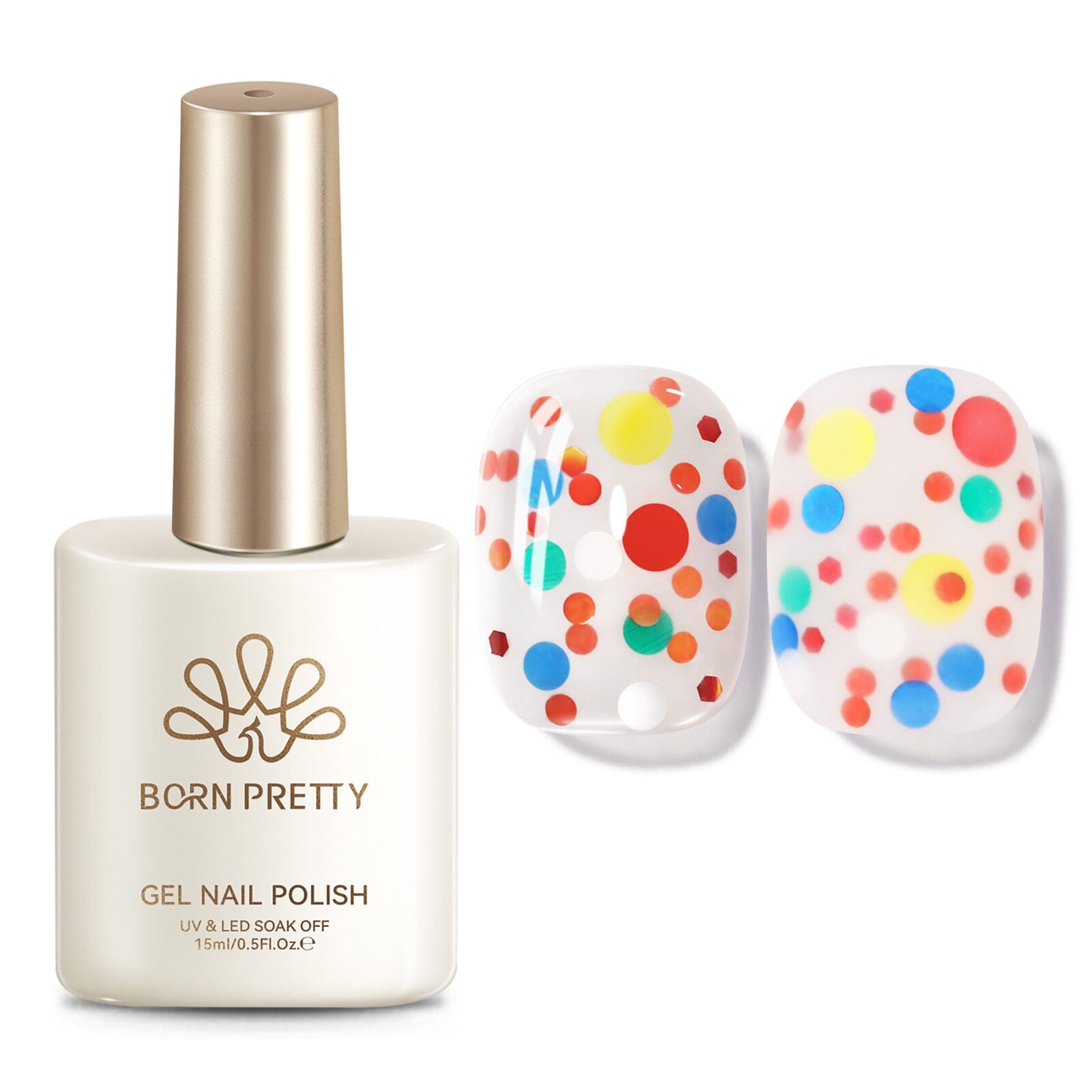Jelly Gel Polish TS01~TS71 15ml Gel Nail Polish BORN PRETTY TS30 Hue Carnival 