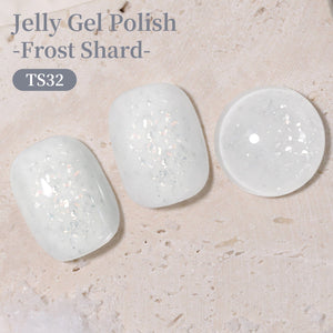 Sequins Jelly Gel TS32 Frost Shard 15ml Gel Nail Polish BORN PRETTY 