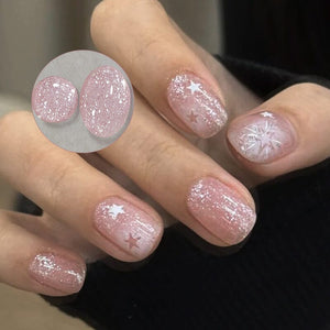 Jelly Gel TS36 Fluttering Flakes 10ml Gel Nail Polish BORN PRETTY 