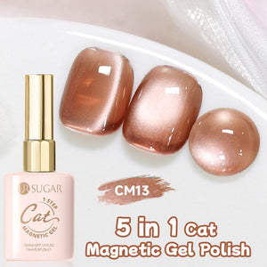 5 in 1 Cat Magnetic Gel 1 Step Gel 15ml Gel Nail Polish UR SUGAR CM13 
