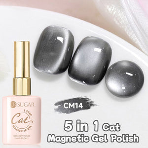 5 in 1 Cat Magnetic Gel 1 Step Gel 15ml Gel Nail Polish UR SUGAR CM14 