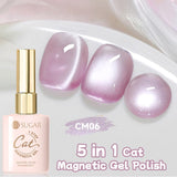 5 in 1 Cat Magnetic Gel 1 Step Gel 15ml Gel Nail Polish UR SUGAR CM06 