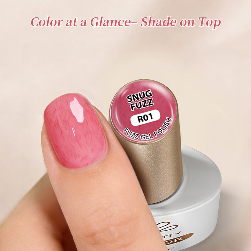 Fuzz Gel Polish R01 Snug Fuzz 10ml Gel Nail Polish BORN PRETTY 