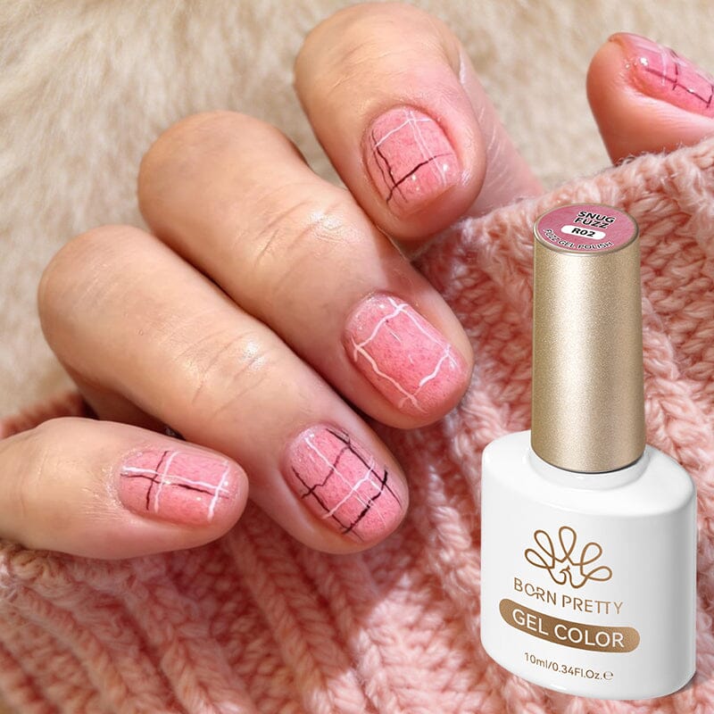 Fuzz Gel Polish R02 Snug Fuzz 10ml Gel Nail Polish BORN PRETTY 