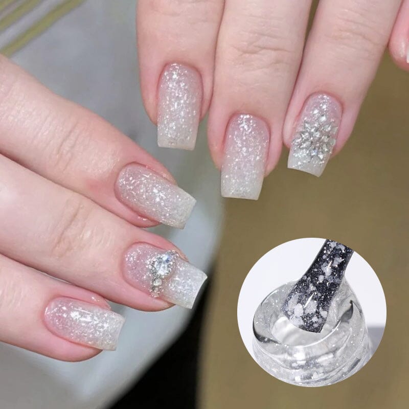 Jelly Gel TS41 Dancing Flake 10ml Gel Nail Polish BORN PRETTY 