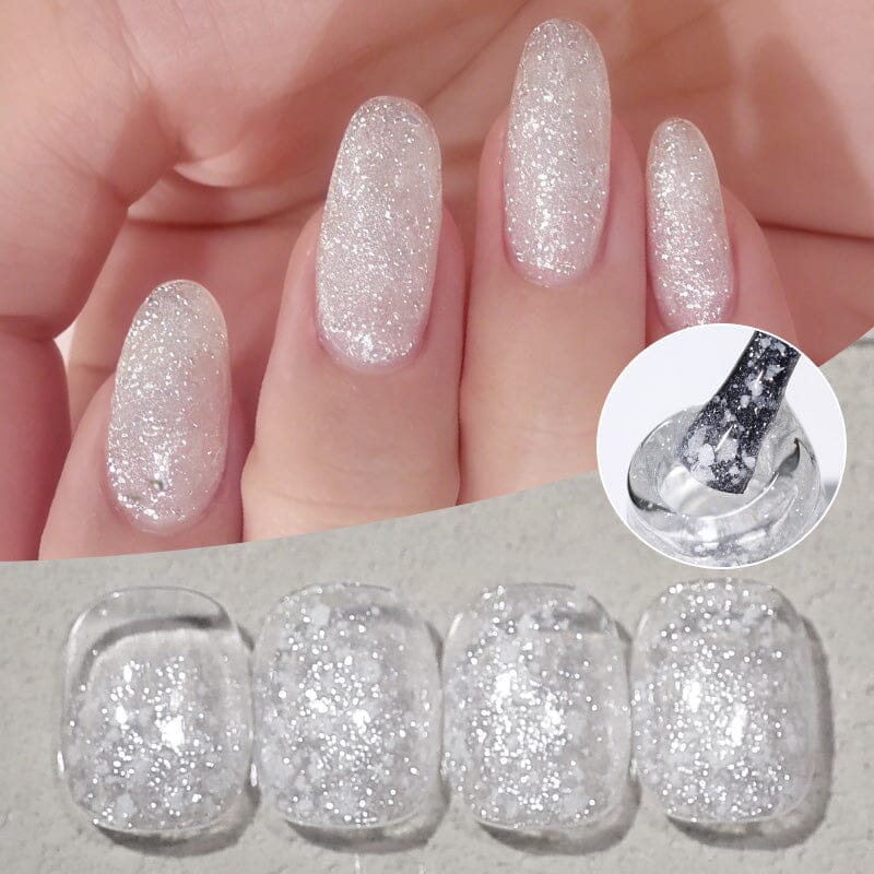 Jelly Gel TS41 Dancing Flake 10ml Gel Nail Polish BORN PRETTY 