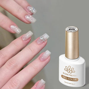 Jelly Gel TS41 Dancing Flake 10ml Gel Nail Polish BORN PRETTY 