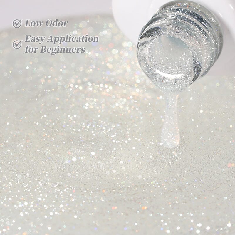 Jelly Gel TS39 Frost White 10ml Gel Nail Polish BORN PRETTY 