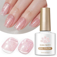 Jelly Gel TS40 Rose Light 10ml Gel Nail Polish BORN PRETTY 