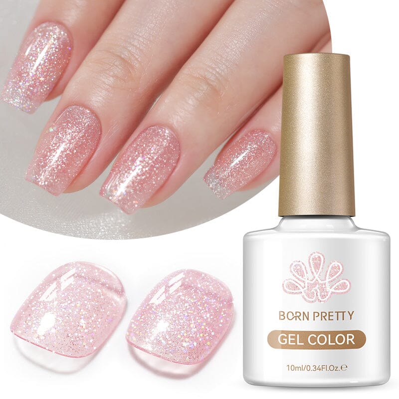 Jelly Gel TS40 Rose Light 10ml Gel Nail Polish BORN PRETTY 