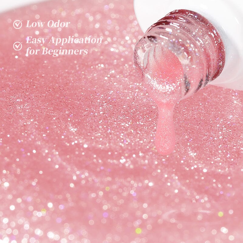 Jelly Gel TS40 Rose Light 10ml Gel Nail Polish BORN PRETTY 