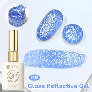 Glass Reflective Gel 15ml Gel Nail Polish UR SUGAR GR10 