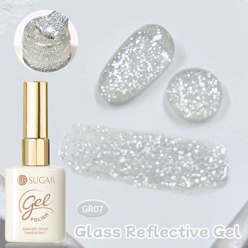 Glass Reflective Gel 15ml Gel Nail Polish UR SUGAR GR07 
