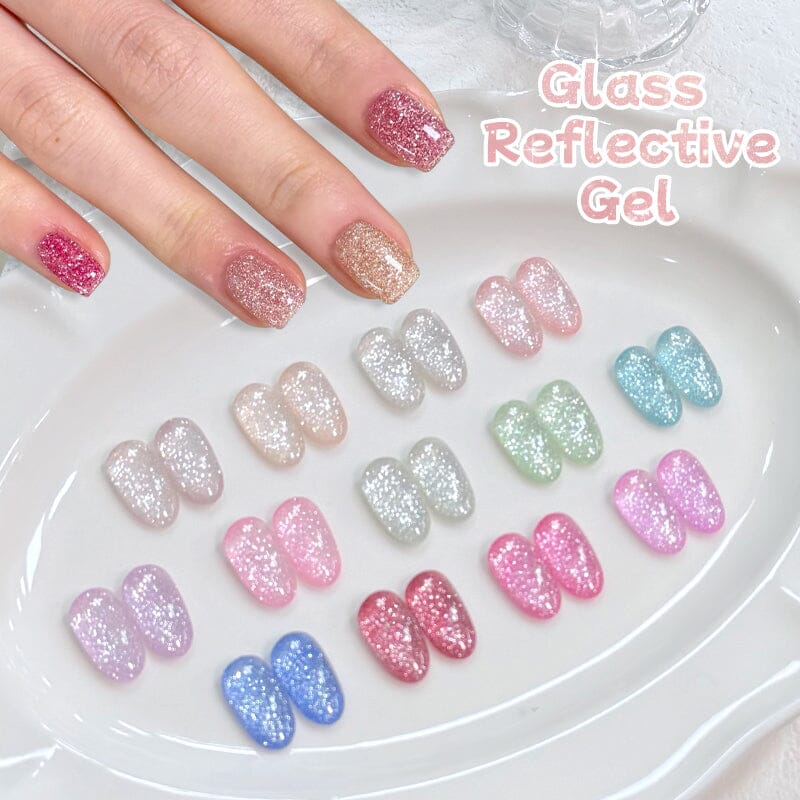 Glass Reflective Gel 15ml Gel Nail Polish UR SUGAR 