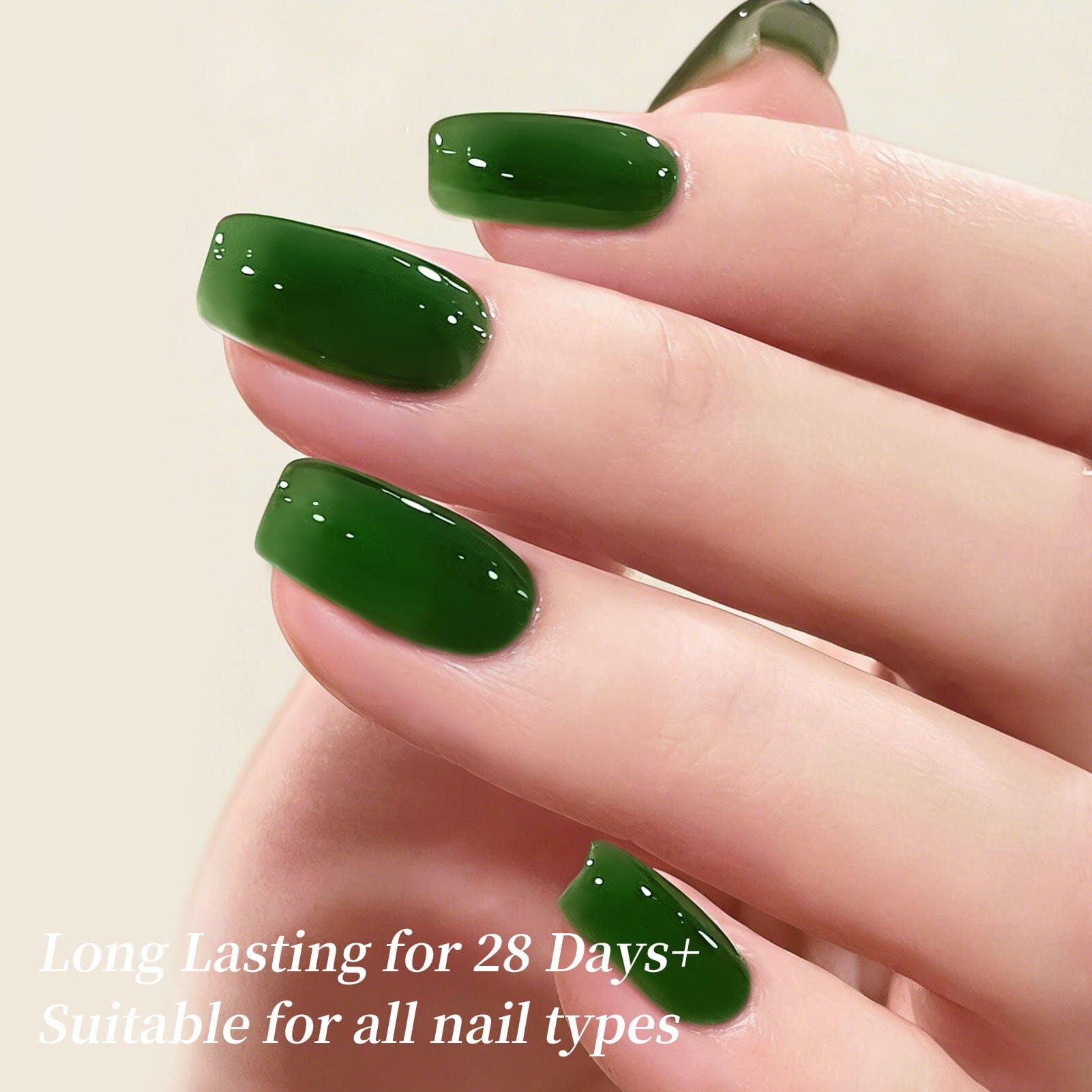 Jelly Gel TS56 Jade Pine 15ml Gel Nail Polish BORN PRETTY 