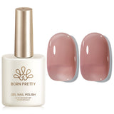 Jelly Gel Polish TS01~TS71 15ml Gel Nail Polish BORN PRETTY TS57 Ash Rose 