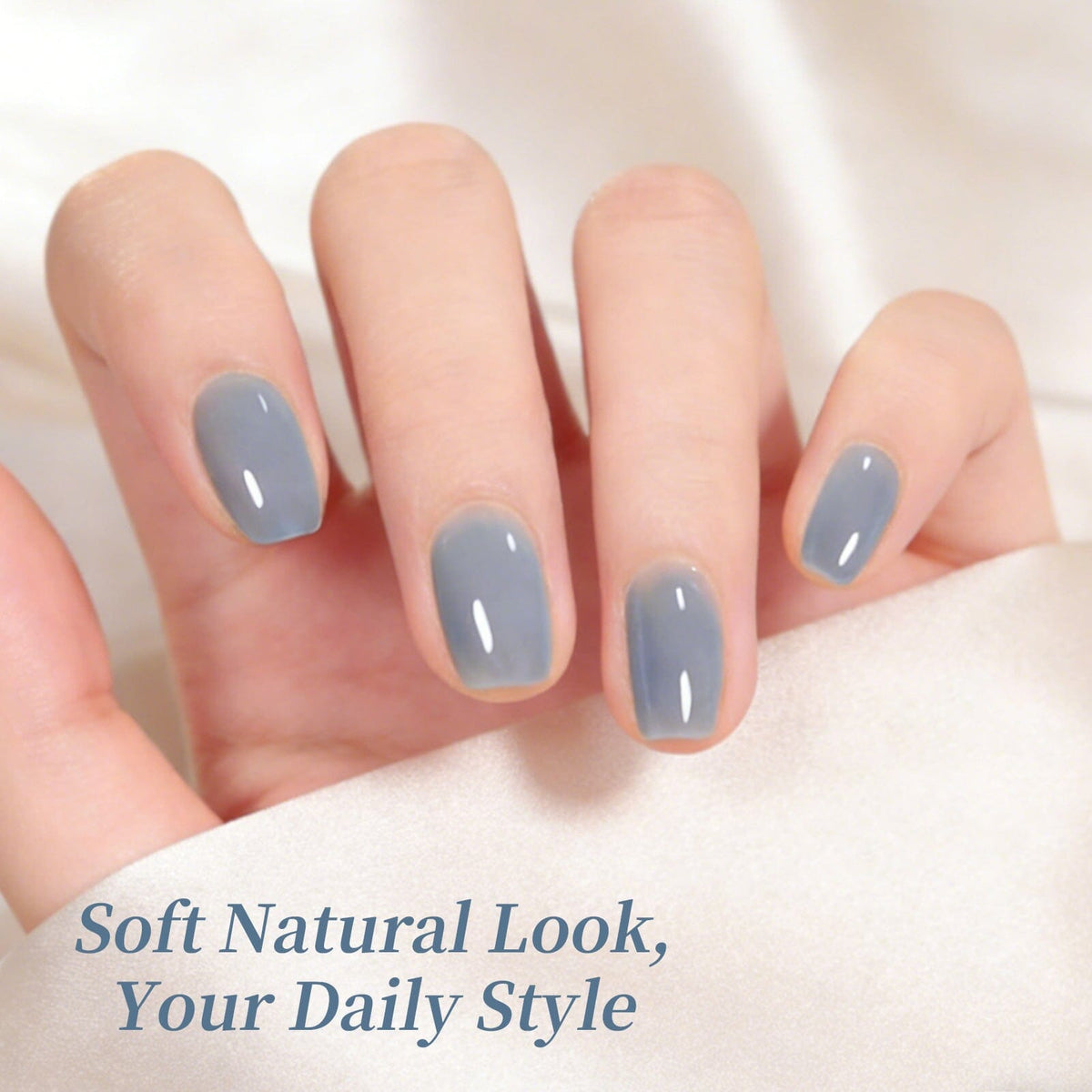 Jelly Gel TS58 Haze Blue 15ml Gel Nail Polish BORN PRETTY 