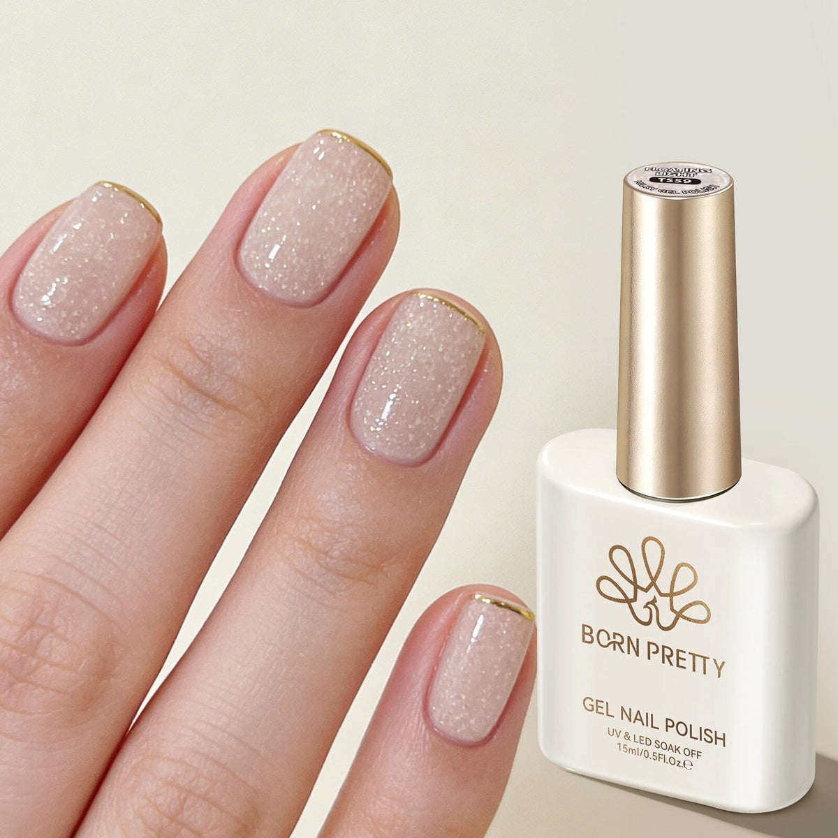 Jelly Gel TS59 Floating Light 15ml Gel Nail Polish BORN PRETTY 