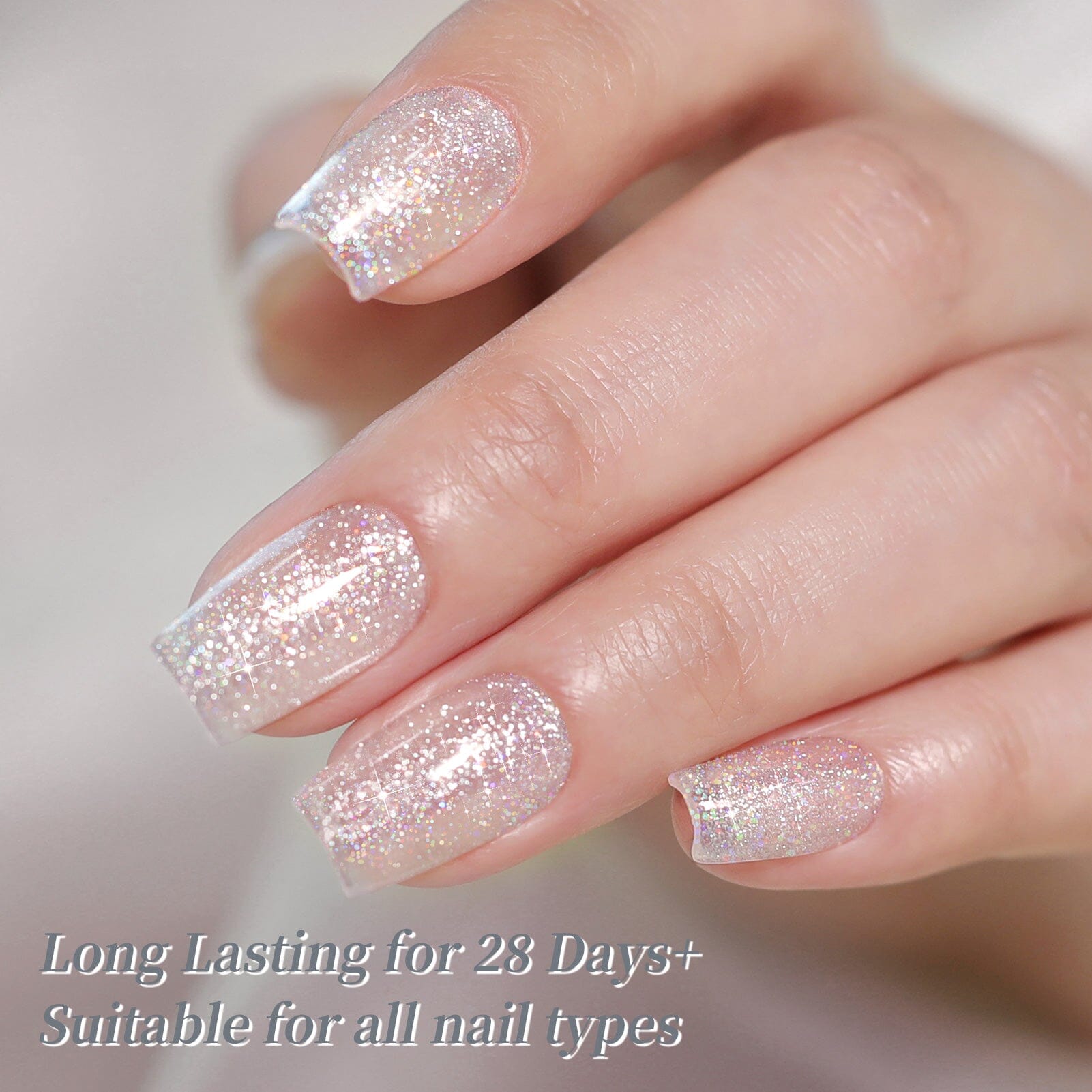 Jelly Gel TS39 Frost White 15ml Gel Nail Polish BORN PRETTY 