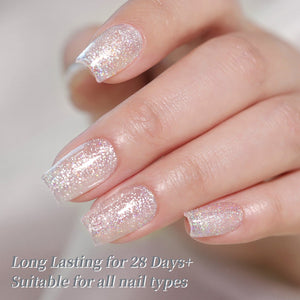 Jelly Gel TS39 Frost White 15ml Gel Nail Polish BORN PRETTY 