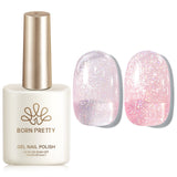 Jelly Gel Polish TS01~TS71 15ml Gel Nail Polish BORN PRETTY TS40 Rose Light 