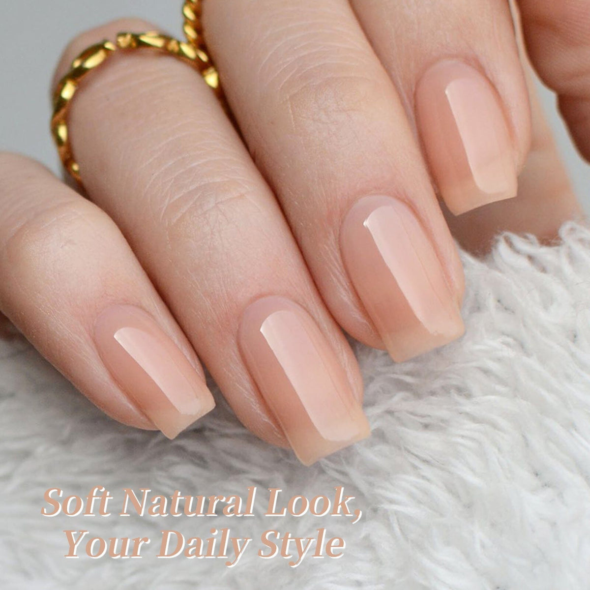 Jelly Gel TS47 Warm Nude 15ml Gel Nail Polish BORN PRETTY 