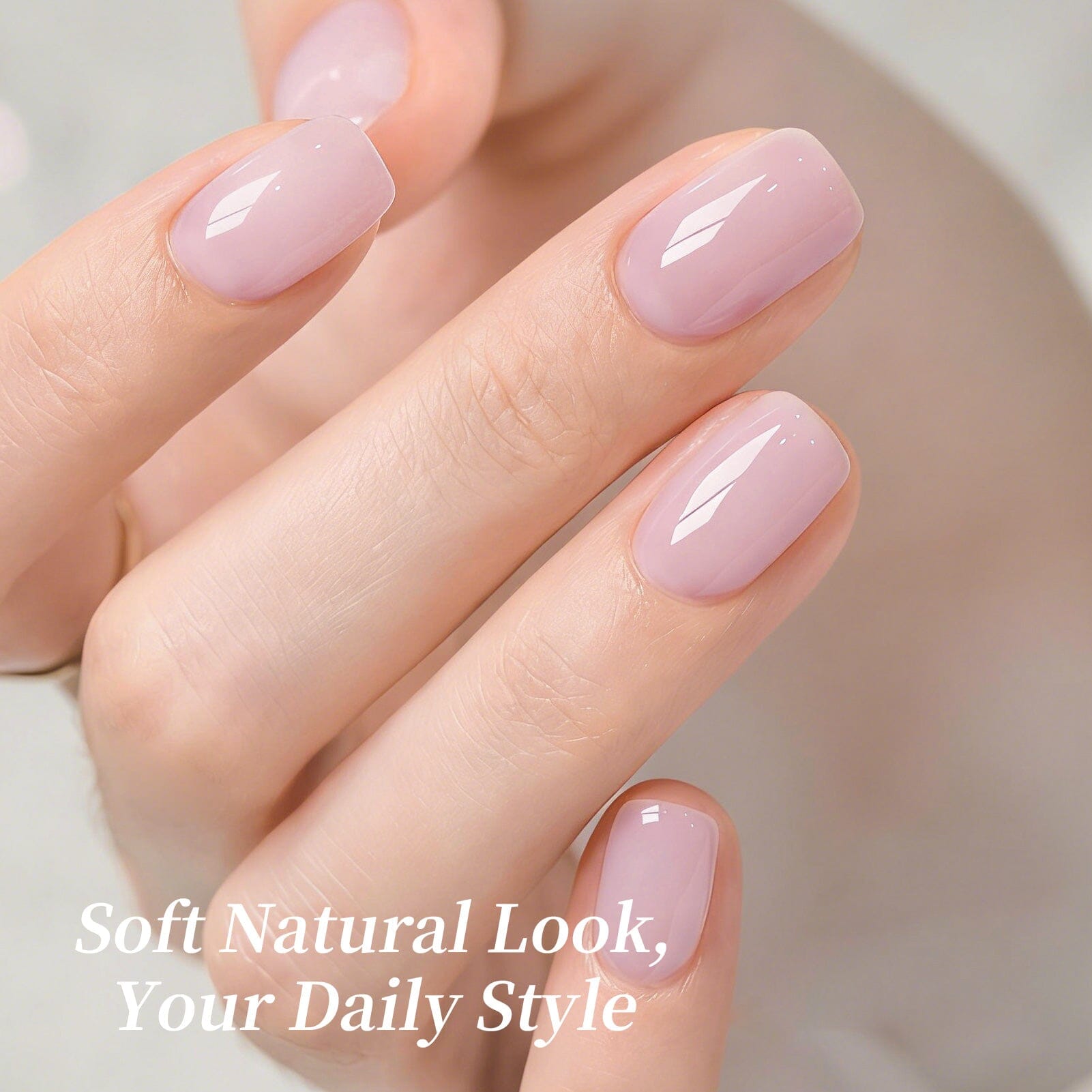 Jelly Gel TS49 Clear Rose 15ml Gel Nail Polish BORN PRETTY 